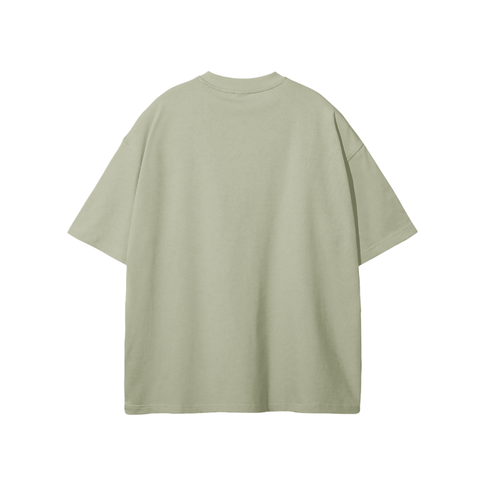 'Flawless' Streetwear Unisex Earth Tone Heavyweight Loose Fit FOG T-Shirt